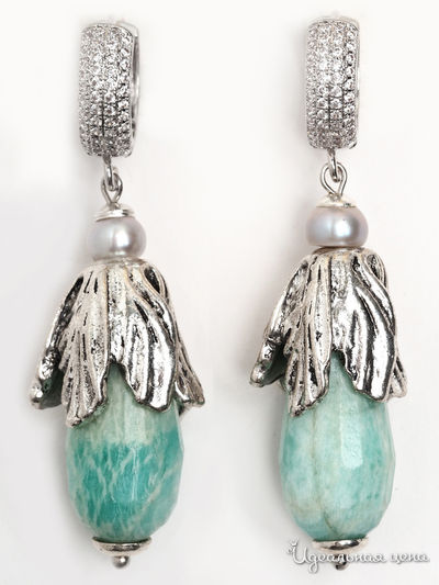 Серьги Chantal, цвет голубой