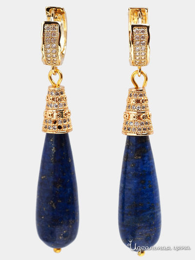 Серьги Chantal, цвет синий