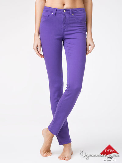 Джинсы CONTE, цвет фиолетовый