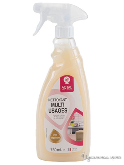 Очиститель поверхностей универсальный с ароматом Марсельского мыла ACTAE, 750 мл, Saraya