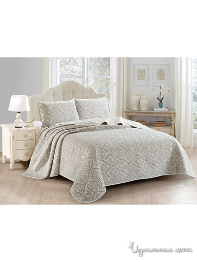 Комплект: покрывало, наволочки Cleo, цвет бежевый