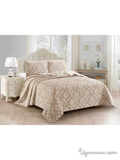 Комплект: покрывало, наволочки Cleo, цвет бежевый