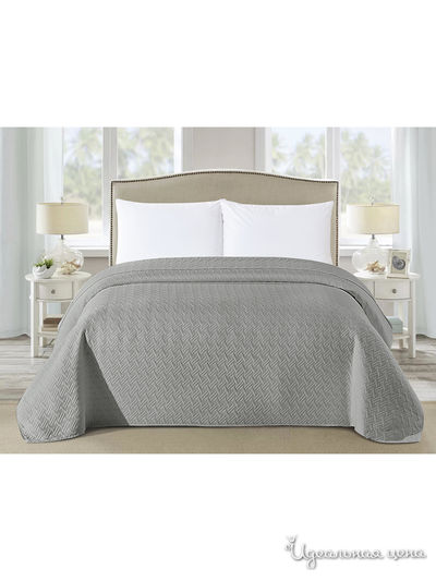 Покрывало, 200*220 см Cleo, цвет серый