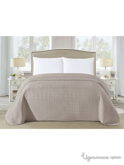 Покрывало, 200*220 см Cleo, цвет мокко