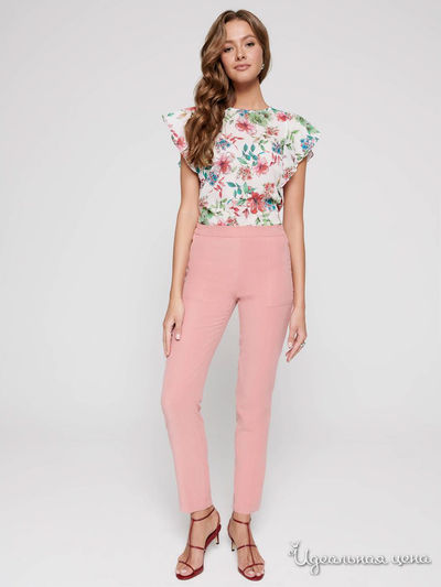 Брюки CONTE, цвет коралловый