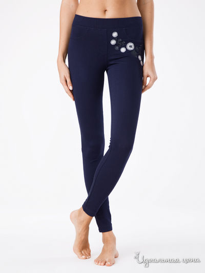 Леггинсы CONTE, цвет синий