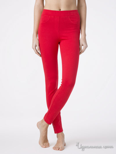 Леггинсы CONTE, цвет красный