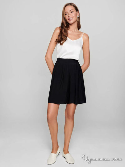 Шорты-юбка CONTE, цвет черный