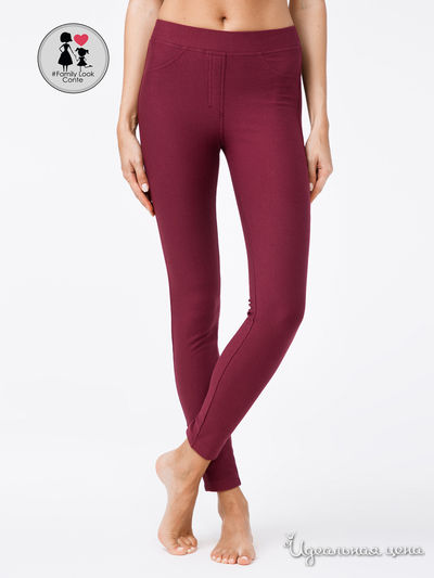 Леггинсы CONTE, цвет бордовый