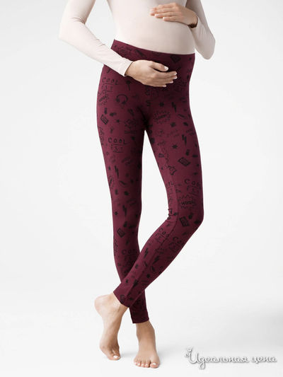 Леггинсы CONTE, цвет бордовый