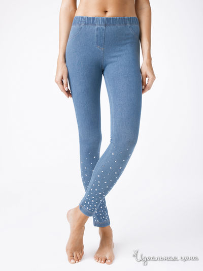 Леггинсы CONTE, цвет голубой