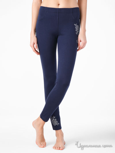 Леггинсы CONTE, цвет синий