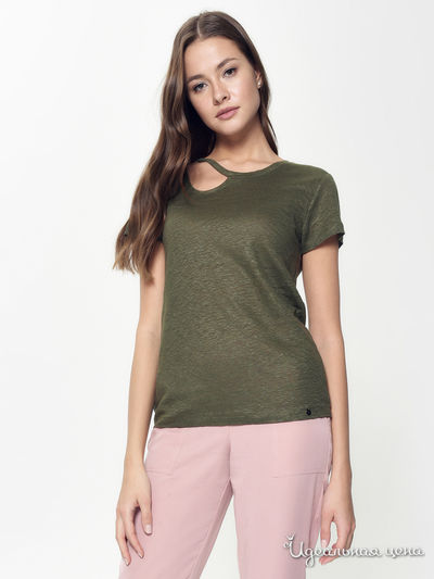 Футболка Conte elegant, цвет зеленый