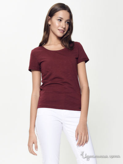 Футболка Conte elegant, цвет бордовый