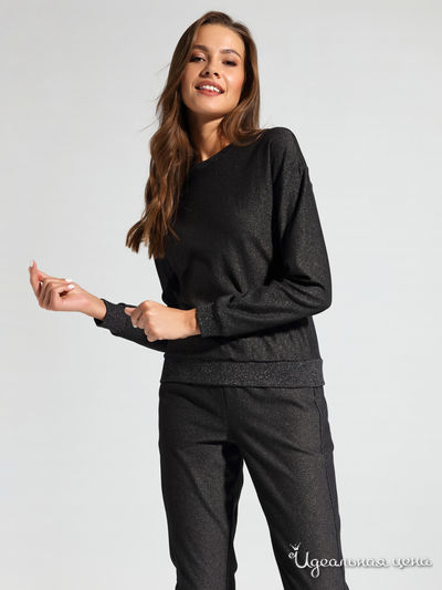 Свитшот Conte elegant, цвет черный