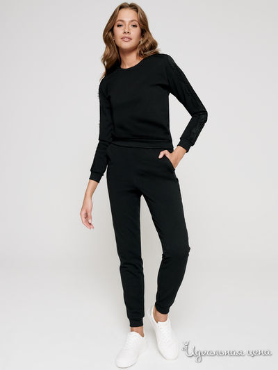 Свитшот Conte elegant, цвет черый