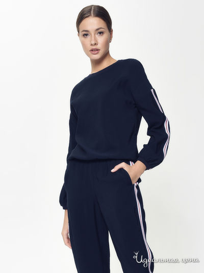 Блуза Conte elegant, цвет темно-синий