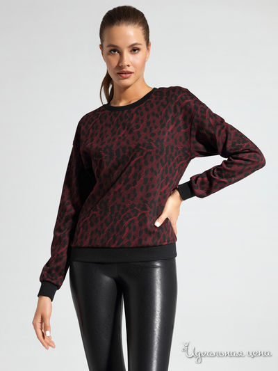 Свитшот Conte elegant, цвет бордовый