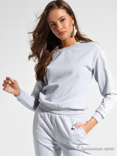 Свитшот Conte elegant, цвет серый