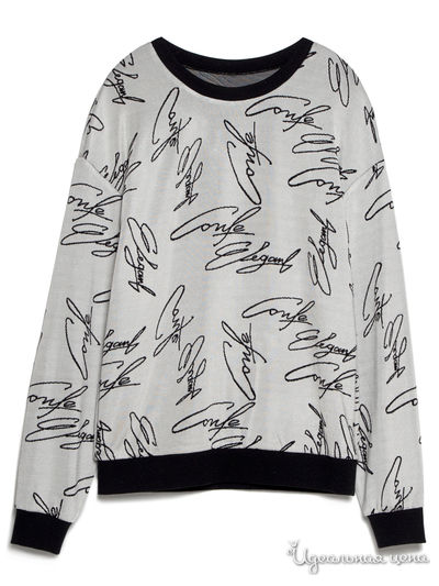 Свитшот Conte elegant, цвет темно-серый