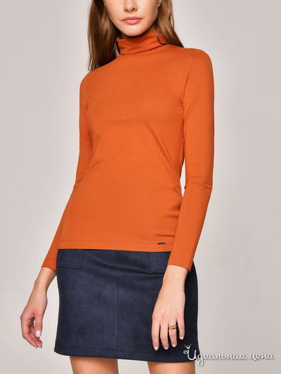 Водолазка Conte elegant, цвет оранжевый