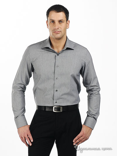 сорочка poggino, цвет цвет лиловый