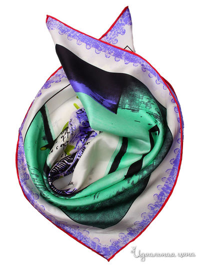 Платок, 53*53 см Venera, цвет мультиколор