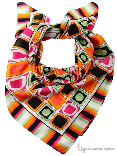 Платок, 90х90 см Venera, цвет цветной