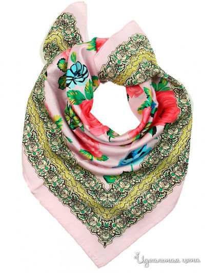 Платок, 90х90 см Venera, цвет мультиколор