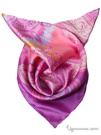 Платок, 53х53 см Venera, цвет мультиколор