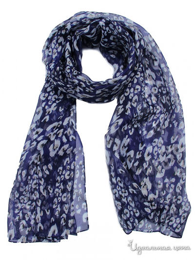 Шарф, 43х155 см Venera, цвет синий