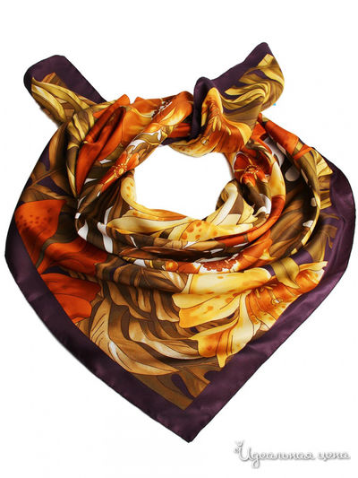 Платок, 90х90 см Venera, цвет мультиколор