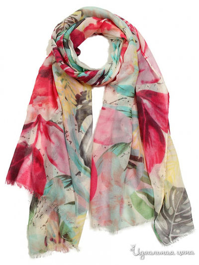 Палантин, 80х180 см Venera, цвет мультиколор