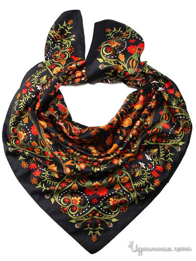 Платок, 90х90 см Venera, цвет мультиколор