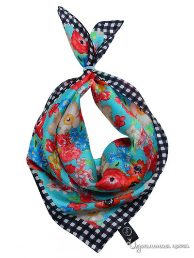 Платок, 53*53 см Venera, цвет мультиколор