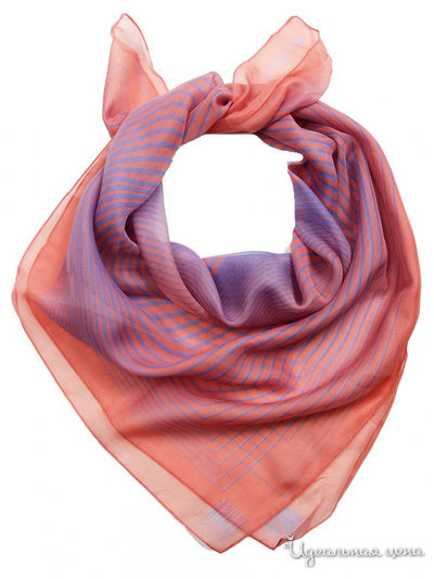 Платок, 90*90 см Venera, цвет розовый, фиолетовый