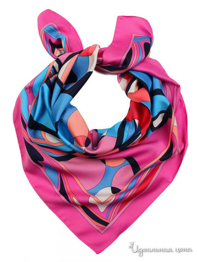 Платок, 90*90 см Venera, цвет мультиколор