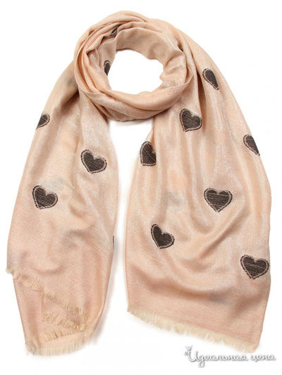 Палантин, 70*180 см Venera, цвет розовый