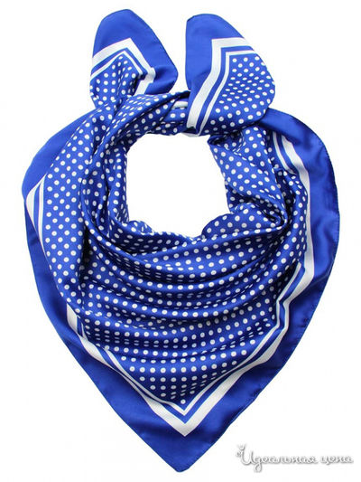 Платок, 90*90 см Venera, цвет синий