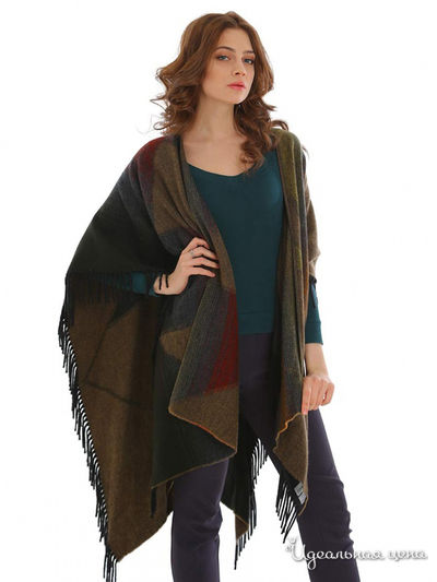 Пончо, 125*170 см Venera, цвет мультиколор