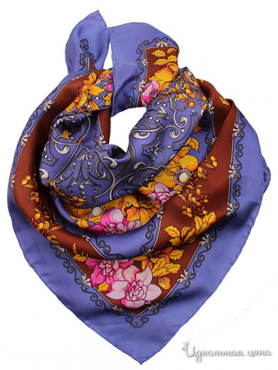 Платок, 90х90 см Venera, цвет мультиколор