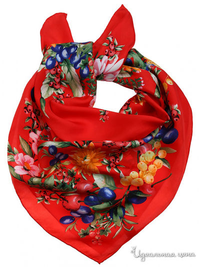 Платок, 90х90 см Venera, цвет мультиколор