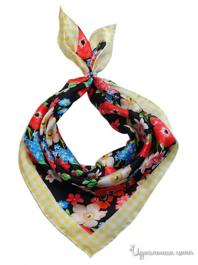 Платок, 53*53 см Venera, цвет мультиколор