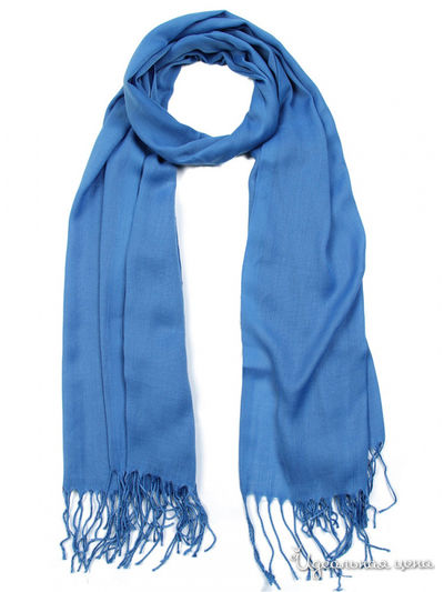 Палантин, 71*182 см Venera, цвет голубой