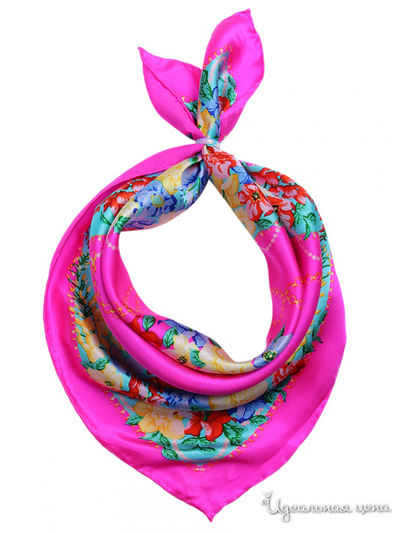 Платок, 53*53 см Venera, цвет мультиколор