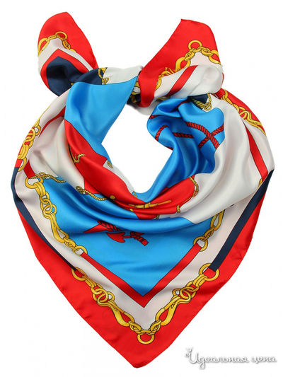 Платок, 90*90 см Venera, цвет мультиколор