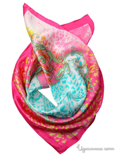 Платок, 53*53 см Venera, цвет мультиколор