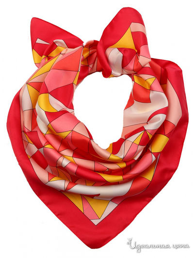 Платок, 90*90 см Venera, цвет мультиколор