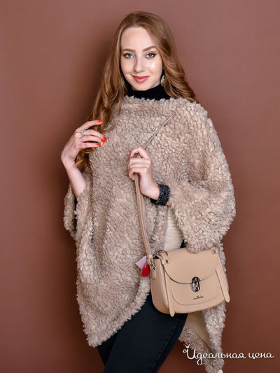 Пончо Venera, цвет бежевый