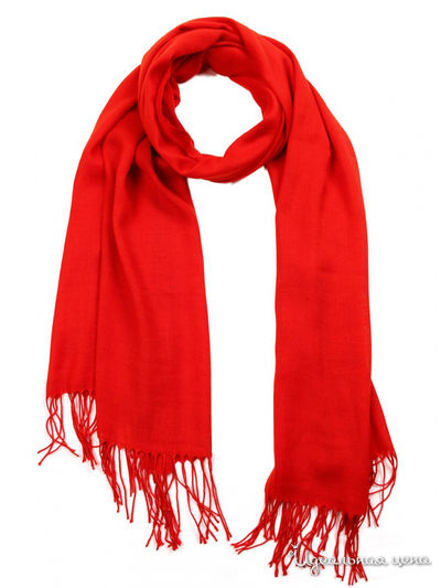 Палантин, 71*182 см Venera, цвет красный